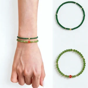 Natural Agate Beaded Bracelet, New Elegant Style Bracelet, Niche Fashion Versatile Wristband