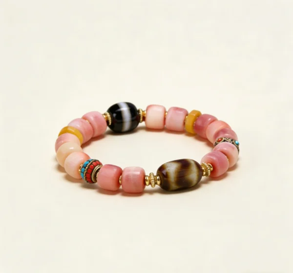 Yak Bone Talisman Bracelet  Protection · Fortune · Grounded Energy